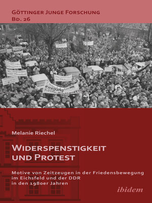 cover image of Friedensbewegung in der DDR.